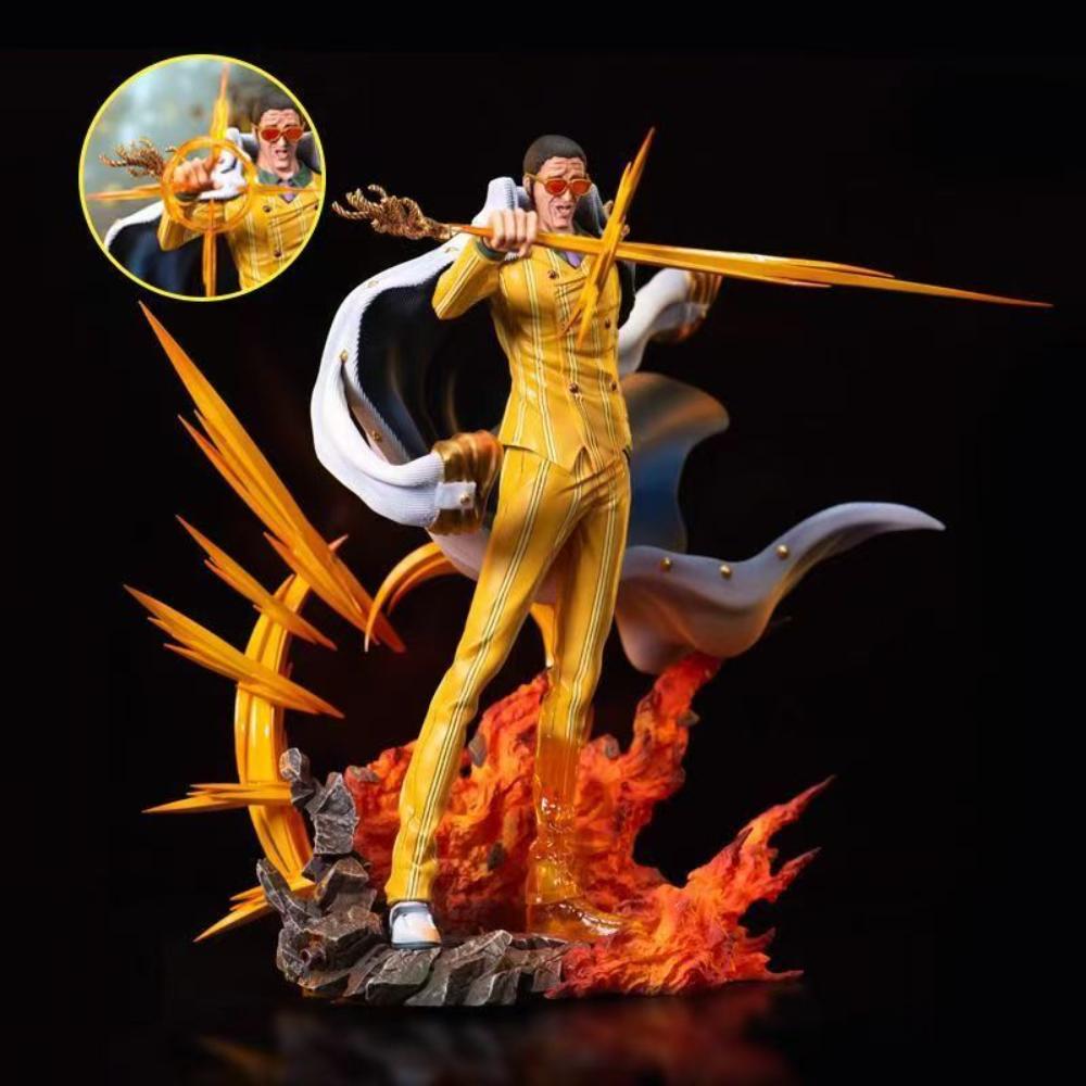 One Piece LZ Kizaru Run Fist Figura de Anime Can be Glowing move PVC 11.81Inch/30cm Combat Mode Collect Mode ornament Playthings Gifts No box
One Piece LZ Kizaru Run Fist Figura de Anime Can be Glowing move PVC 11.81Inch/30cm Combat Mode Collect Mode ornament Playthings Gifts No box