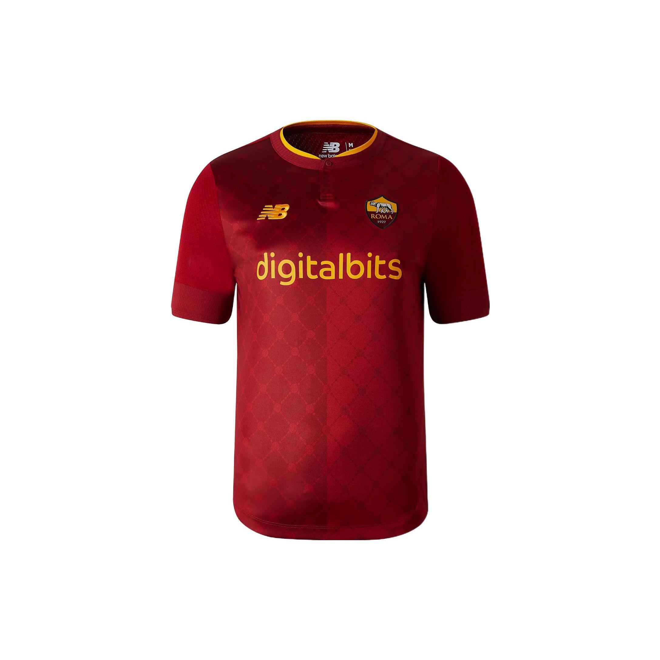 Футбольный трикотаж New Balance с буквенным принтом 22-23 сезона AS Roma Home Мужские топы красные MT231244-HME
Футбольный трикотаж New Balance с буквенным принтом 22-23 сезона AS Roma Home Мужские топы красные MT231244-HME