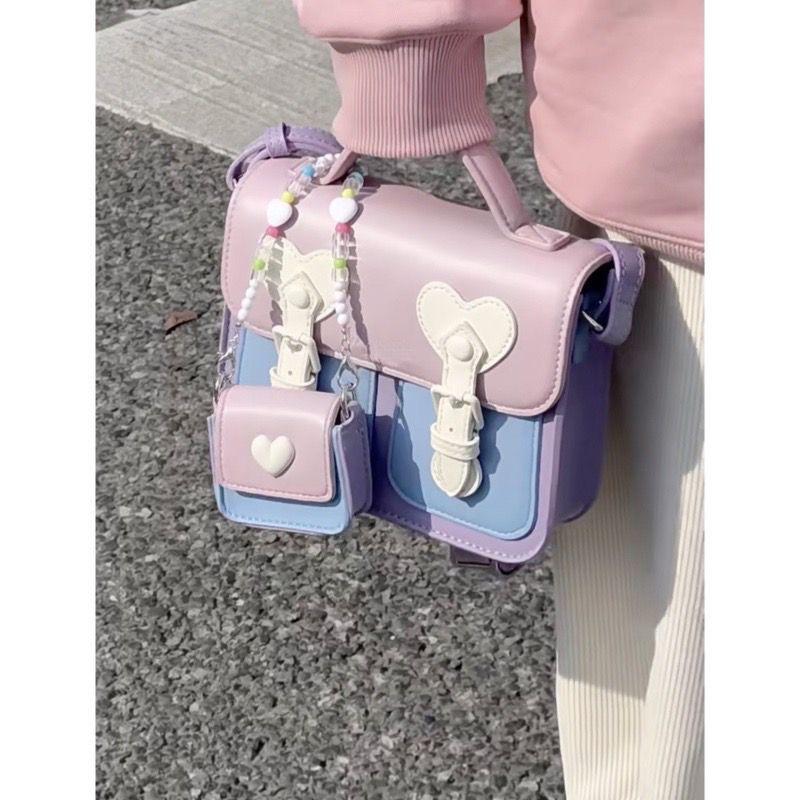 New color-blocked cream cute Cambridge bag, niche design handbag, small square shoulder bag, crossbody bag фіолетовий
New color-blocked cream cute Cambridge bag, niche design handbag, small square shoulder bag, crossbody bag фіолетовий