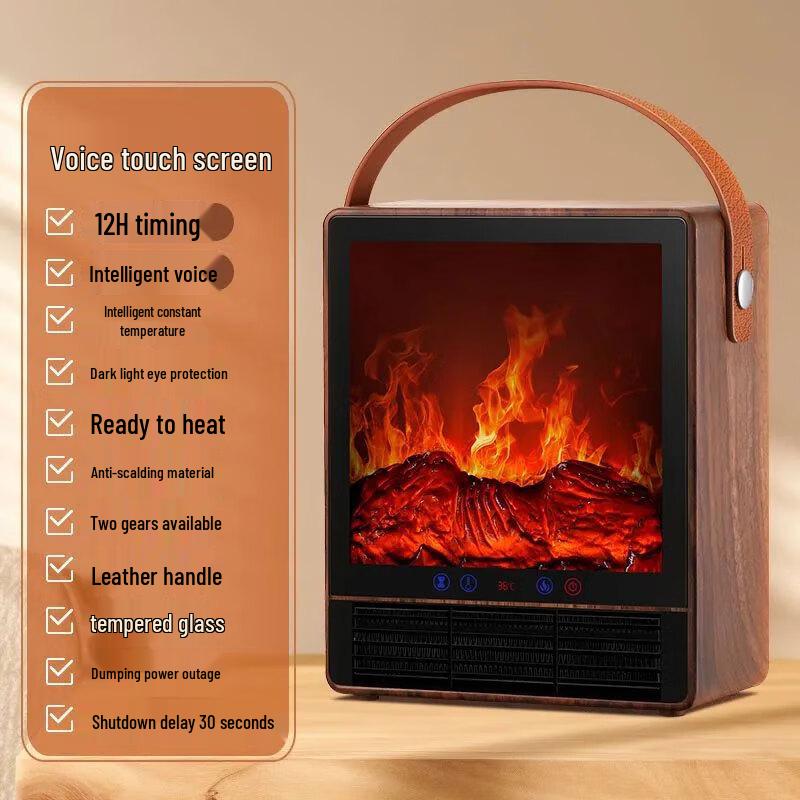 Qiaomeiren Fast-Heating Flame Effect Fireplace Heater
Qiaomeiren Fast-Heating Flame Effect Fireplace Heater