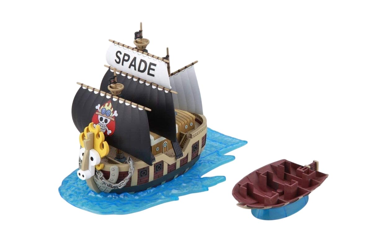 BANDAI SPIRITS One Piece Grand Ship Collection, пиратский корабль Spade Pirates, цветная пластиковая модель
BANDAI SPIRITS One Piece Grand Ship Collection, пиратский корабль Spade Pirates, цветная пластиковая модель