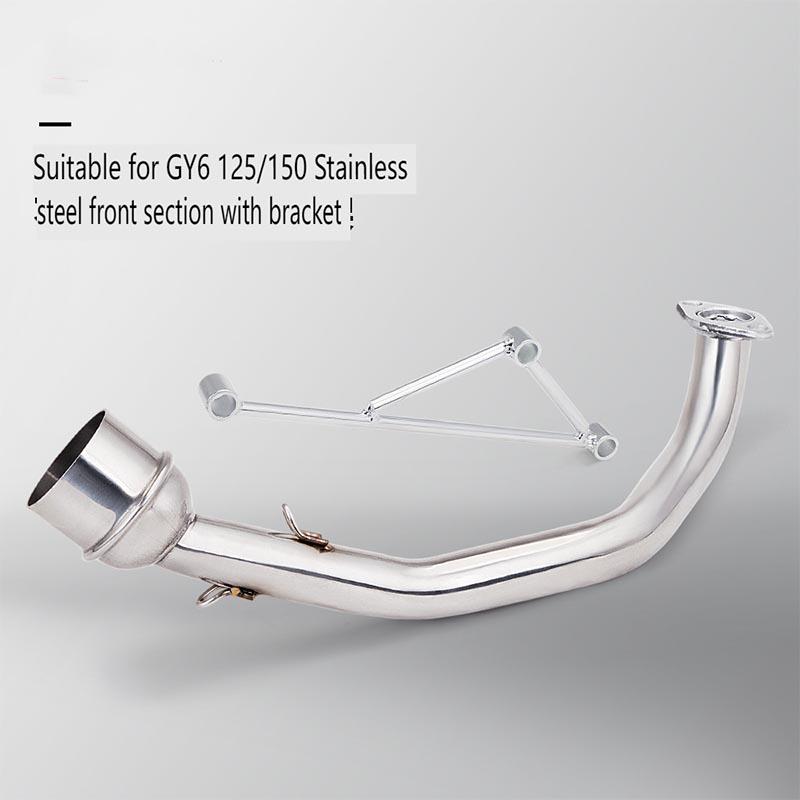 Motorcycle Engine Modification GY6 125 150 Full Exhaust System Front Section, Rear Section, Muffler 51mm Universal Fit A2
Motorcycle Engine Modification GY6 125 150 Full Exhaust System Front Section, Rear Section, Muffler 51mm Universal Fit A2
