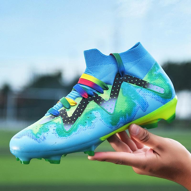 2025 trendy new children s football shoes graffiti camouflage seamless eager long nail broken nail football shoes 34 білий
2025 trendy new children s football shoes graffiti camouflage seamless eager long nail broken nail football shoes 34 білий