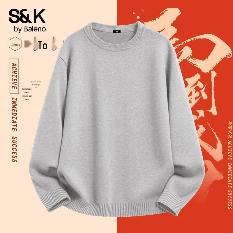 Baleno Men s S&K Series Crew Neck Knit Sweater L
Baleno Men s S&K Series Crew Neck Knit Sweater L