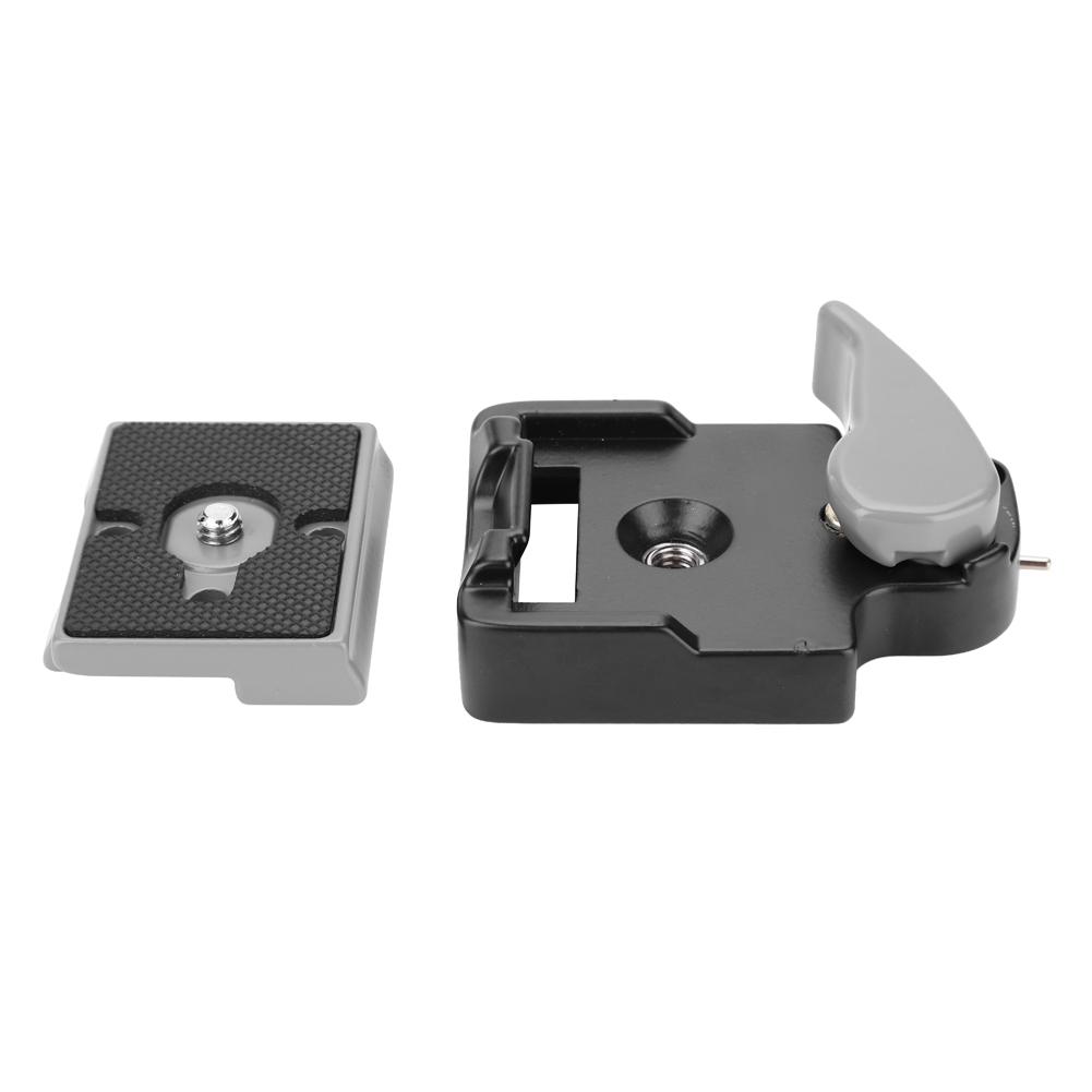 Aluminum Alloy Quick Release Clamp Adapter Plate for DSLR Camera Tripod Ball Head
Aluminum Alloy Quick Release Clamp Adapter Plate for DSLR Camera Tripod Ball Head