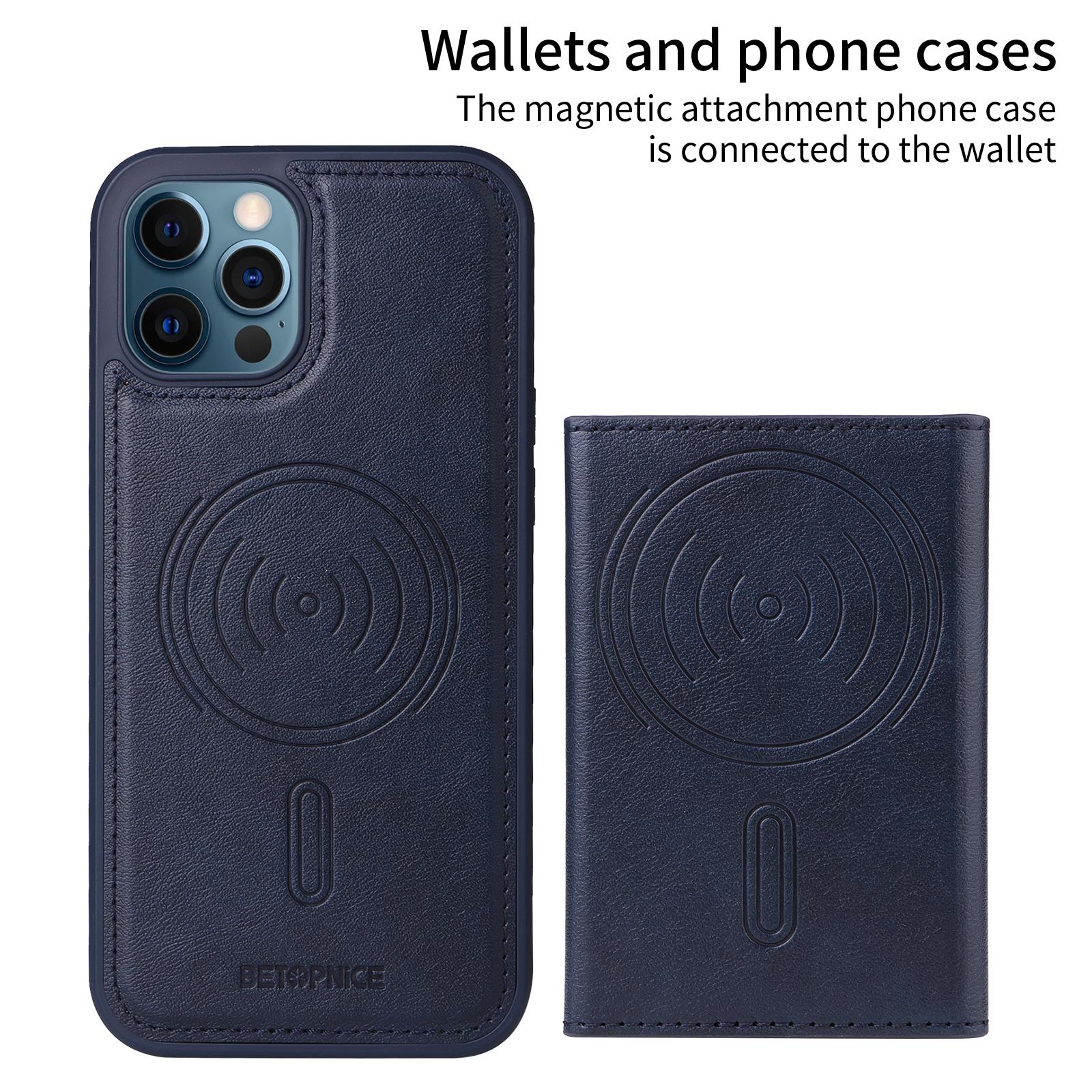 For iPhone 12 Pro Max 6.7 inch Magnetic Case BETOPNICE Leather Phone Cover Kickstand with Detachable Card Bag Black
For iPhone 12 Pro Max 6.7 inch Magnetic Case BETOPNICE Leather Phone Cover Kickstand with Detachable Card Bag Black