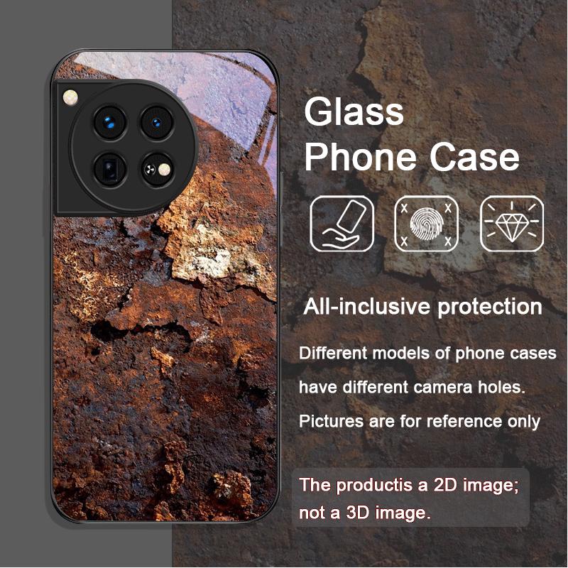 Creative Rusty Metal Surface Pattern Tempered Glass Phone Case for OnePlus 13 R 12 11 10 ACE2 Pro Nord 2T 4 CE2 ACE3 Lite Cover OnePlus Nord CE 3 Lite
Creative Rusty Metal Surface Pattern Tempered Glass Phone Case for OnePlus 13 R 12 11 10 ACE2 Pro Nord 2T 4 CE2 ACE3 Lite Cover OnePlus Nord CE 3 Lite