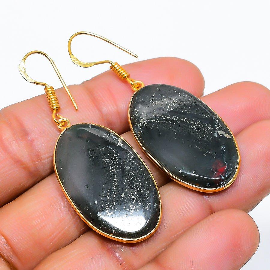 Boulder Opal Gemstone 925 Solid Sterling Silver Jewelry Earring 1.97 GK-5770
Boulder Opal Gemstone 925 Solid Sterling Silver Jewelry Earring 1.97 GK-5770