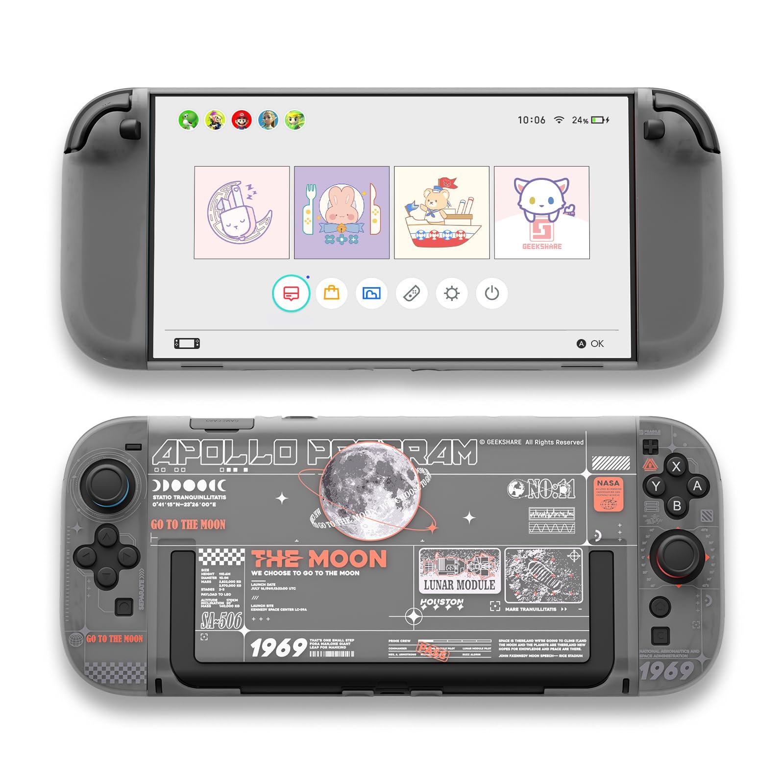 GeekShare Switch 2 Switch Чехол Совместимый со Switch2 Switch 2025 ПК Joy Con Защитный Чехол Раздельный Чехол Полная Защита Тонкий Предотвращение Царапин
GeekShare Switch 2 Switch Чехол Совместимый со Switch2 Switch 2025 ПК Joy Con Защитный Чехол Раздельный Чехол Полная Защита Тонкий Предотвращение Царапин