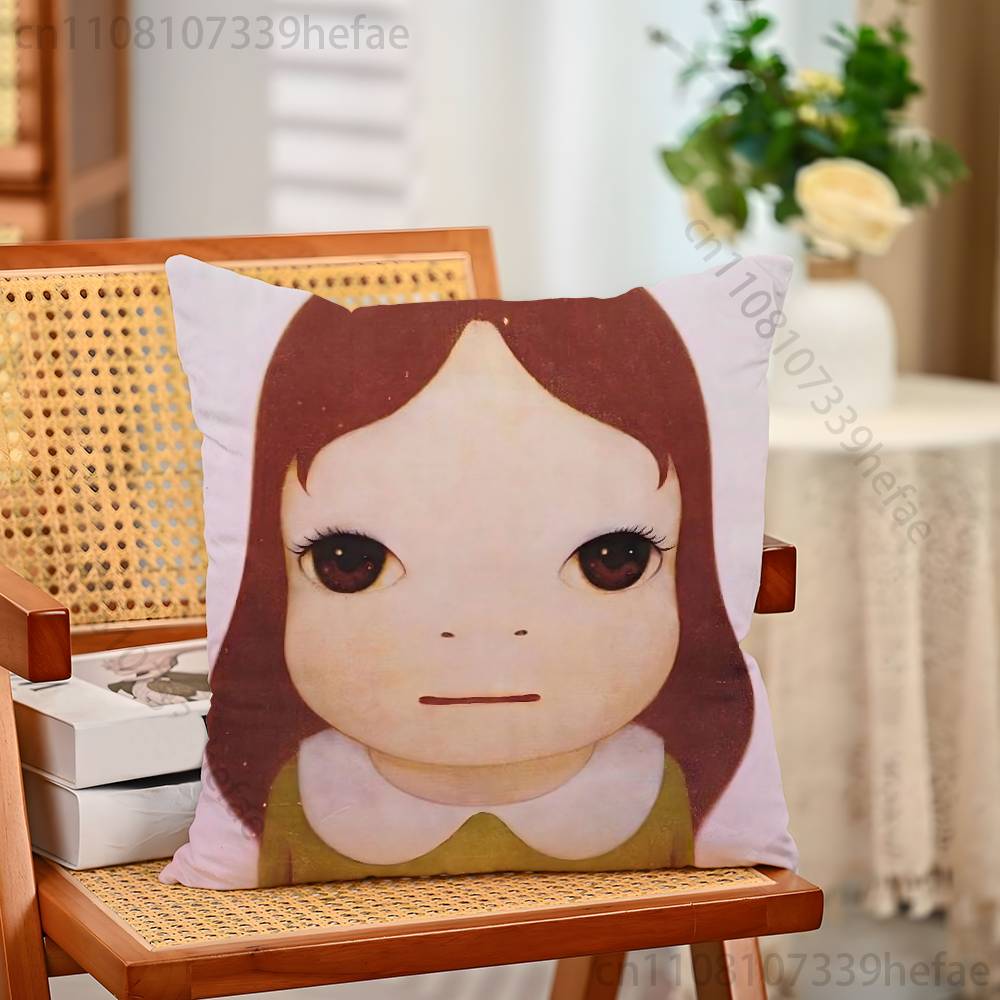 Cute YYoshitomo NNara Print Polyester Pillow Case for Valentine gift Home Sofa Cushion Cover Decoration Custom 30x30cm
Cute YYoshitomo NNara Print Polyester Pillow Case for Valentine gift Home Sofa Cushion Cover Decoration Custom 30x30cm