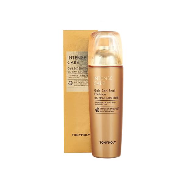 Эмульсия для лица с муцином улитки и коллоидным золотом INTENSE CARE Gold 24K Snail Emulsion TONY MOLY, 140 мл,
Эмульсия для лица с муцином улитки и коллоидным золотом INTENSE CARE Gold 24K Snail Emulsion TONY MOLY, 140 мл,