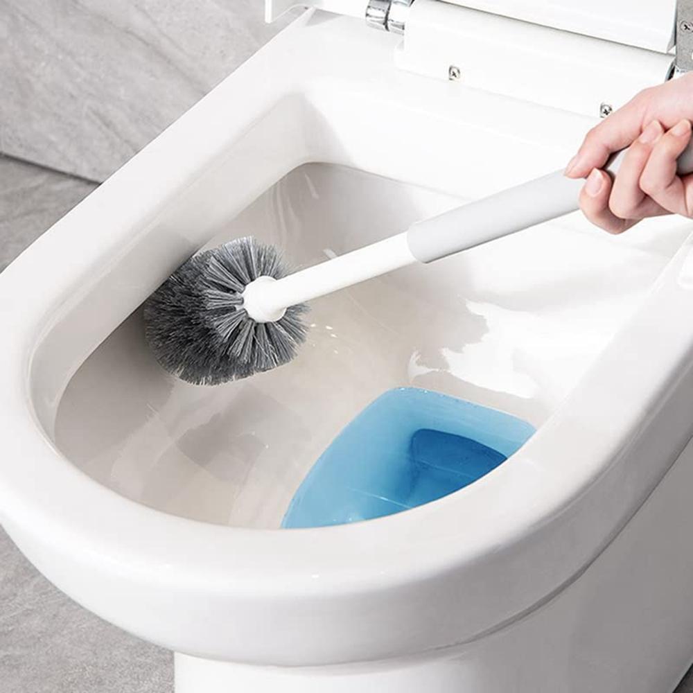 Long Handle Toilet Cleaner Brush Plunger Bathroom Cleaning Tool with Holder Base Set Type A
Long Handle Toilet Cleaner Brush Plunger Bathroom Cleaning Tool with Holder Base Set Type A