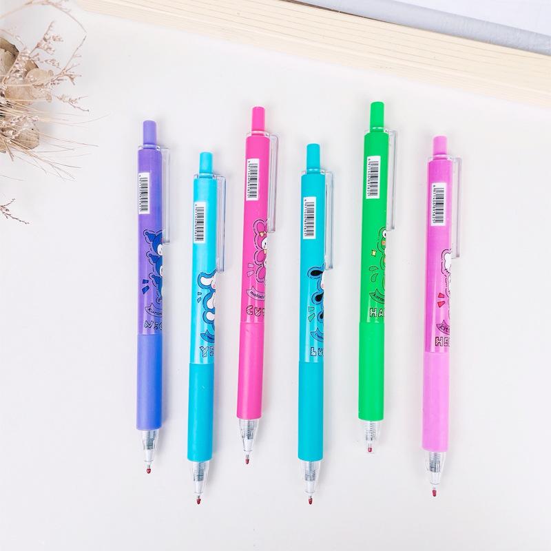 Sanrio Kushi Kushi Retractable Ballpoint Pen: Stylish Black Girly Heart Design, Fine Tip, High Appearance Value. 0.5mm
Sanrio Kushi Kushi Retractable Ballpoint Pen: Stylish Black Girly Heart Design, Fine Tip, High Appearance Value. 0.5mm