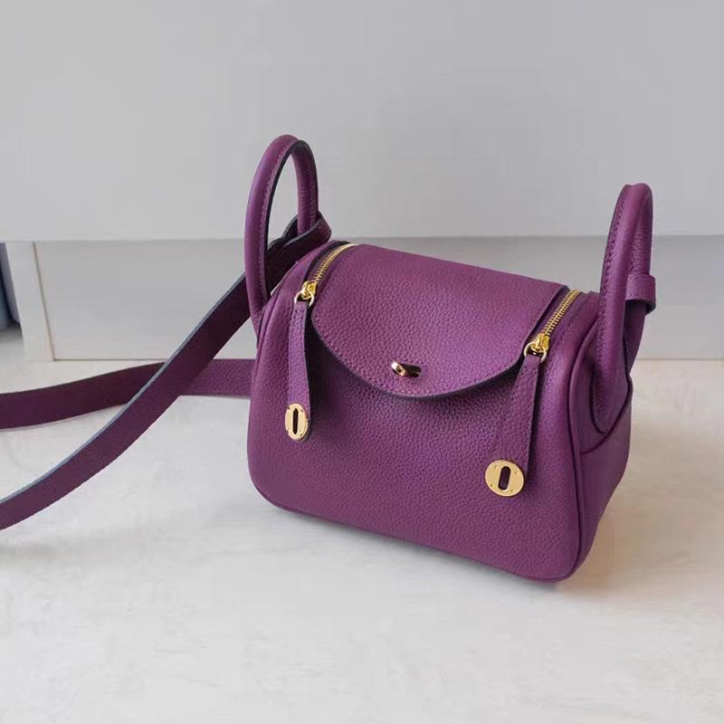 Мини-сумка Lindy из натуральной кожи - модная сумка через плечо из коровьей кожи Togo
Мини-сумка Lindy из натуральной кожи - модная сумка через плечо из коровьей кожи Togo