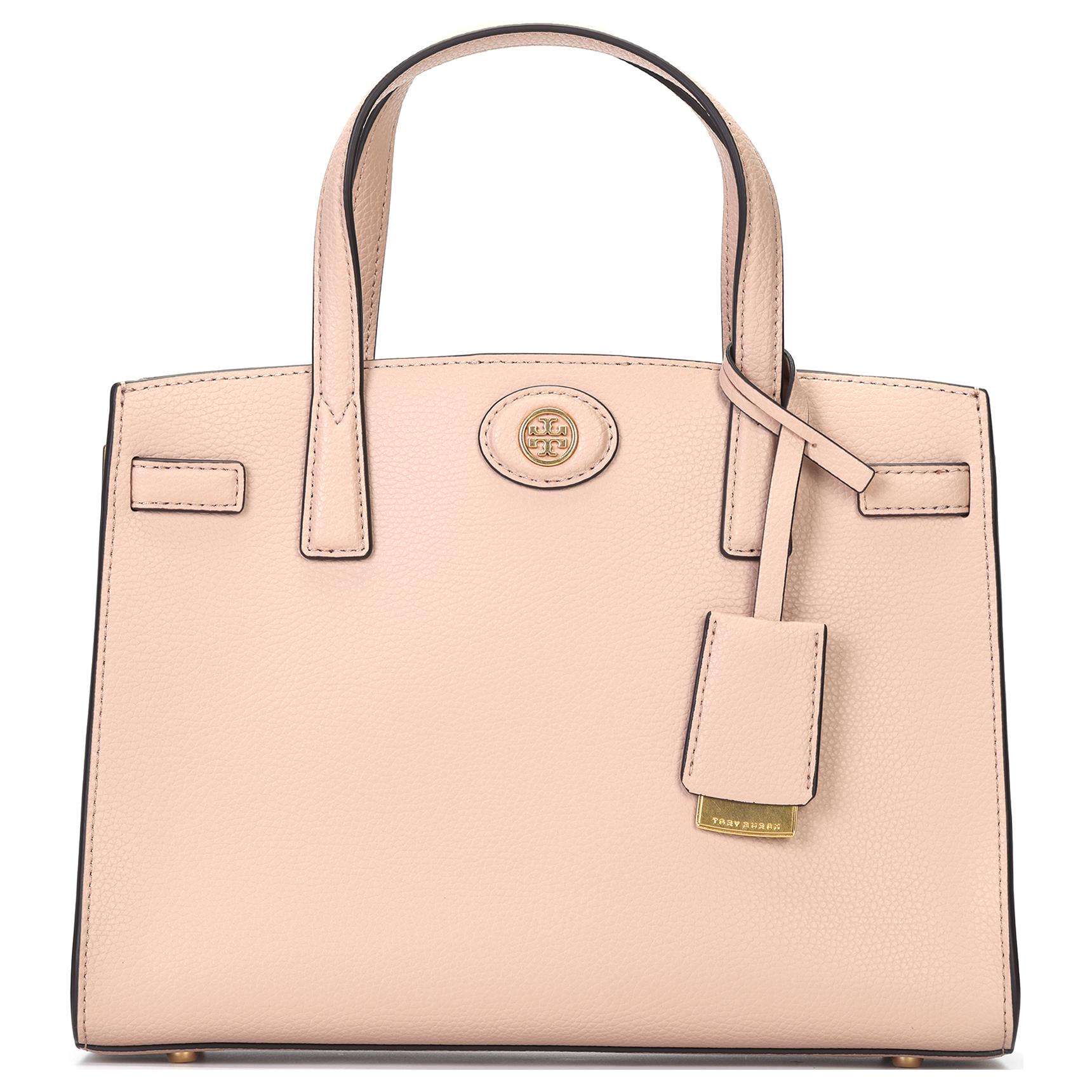 Tory Burch Robinson Metallic Double T Logo Detachable Shoulder Strap Color Block Pendant Pebbled Leather Shoulder Crossbody Tote Bag Small 143194-927 Pink
Tory Burch Robinson Metallic Double T Logo Detachable Shoulder Strap Color Block Pendant Pebbled Leather Shoulder Crossbody Tote Bag Small 143194-927 Pink