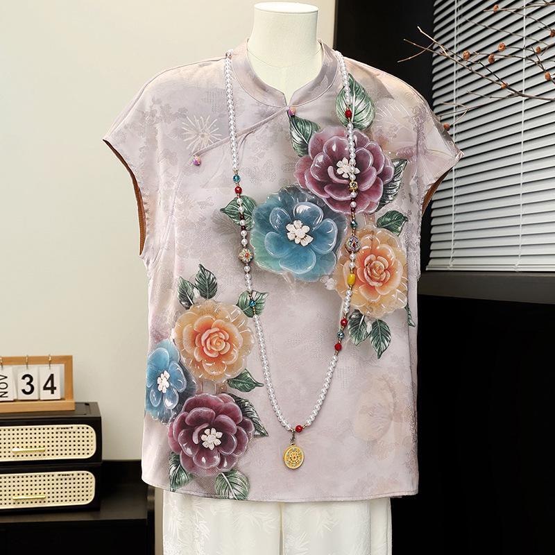 Elegant Spring Two-Piece Suit for Middle-Aged and Elderly Women: Fashionable Top and Casual Autumn Style 2XL (115-125 jin)
Elegant Spring Two-Piece Suit for Middle-Aged and Elderly Women: Fashionable Top and Casual Autumn Style 2XL (115-125 jin)
