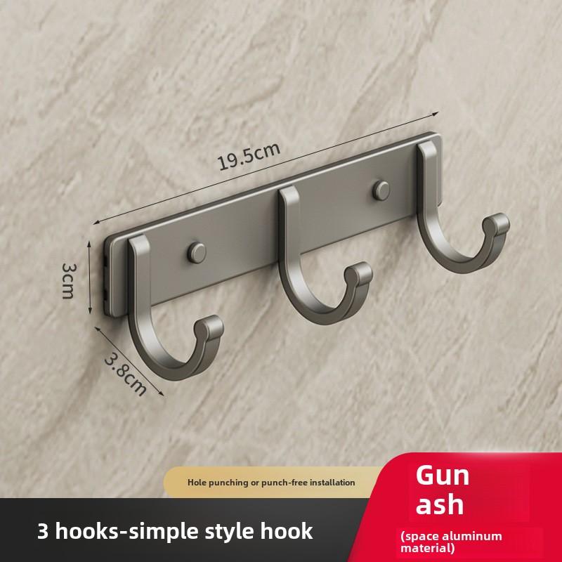 Космический алюминиевый одинарный крючок, без сверления, простой крючок для одежды, крючок на дверь, настенный горизонтальный крючок
Космический алюминиевый одинарный крючок, без сверления, простой крючок для одежды, крючок на дверь, настенный горизонтальный крючок