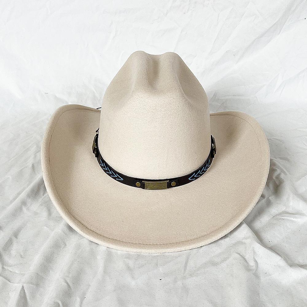 Vintage Western Cowboy Hat for Men Women with Shapeable Wide Brim Cowgirl Felt Hat Cloche Church Sombrero Hombre Caps 57-59CM
Vintage Western Cowboy Hat for Men Women with Shapeable Wide Brim Cowgirl Felt Hat Cloche Church Sombrero Hombre Caps 57-59CM
