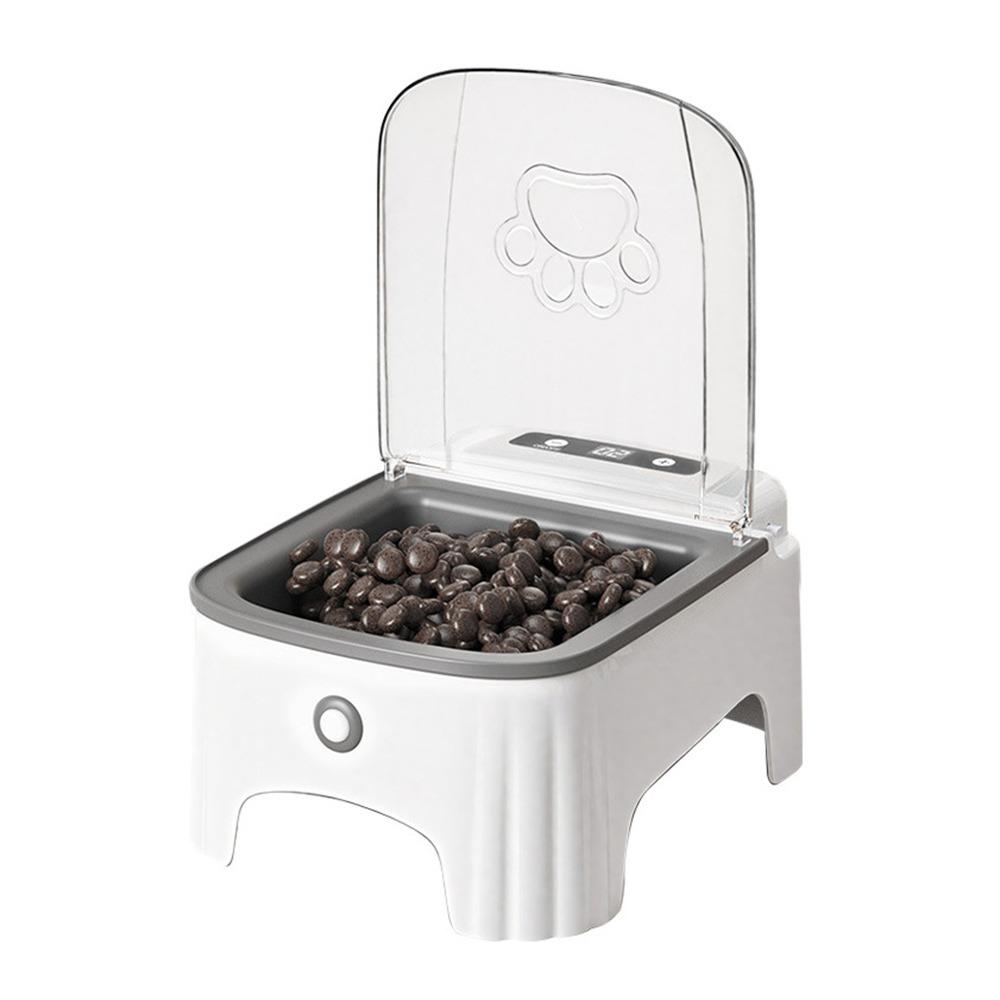 Пылезащитная умная миска для кошачьего корма с таймером, кормушка, миска для корма для домашних животных, высококачественные миски для собак, кошачий корм серый
Пылезащитная умная миска для кошачьего корма с таймером, кормушка, миска для корма для домашних животных, высококачественные миски для собак, кошачий корм серый