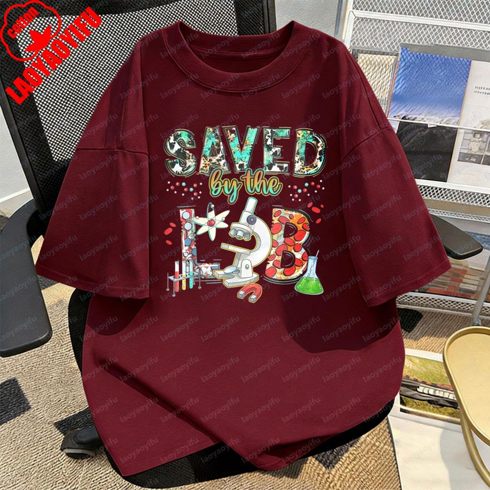 Saved By The Lab Science Theme Tee Summer Casual Science Lover Casual Cotton Tops Funny Trendy Fashion Print Womens TShirt 4XL
Saved By The Lab Science Theme Tee Summer Casual Science Lover Casual Cotton Tops Funny Trendy Fashion Print Womens TShirt 4XL