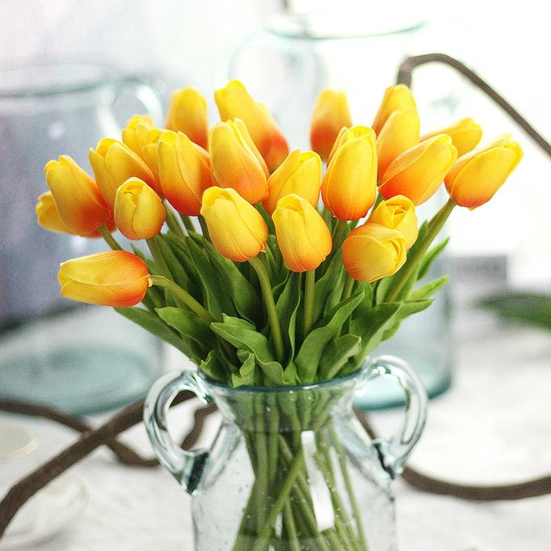 30pcs Artificial Tulip Bouquet 33cm Real Touch Tulip Faux Flowers for Home Wedding Decor Floral Arrangement оранжевый
30pcs Artificial Tulip Bouquet 33cm Real Touch Tulip Faux Flowers for Home Wedding Decor Floral Arrangement оранжевый