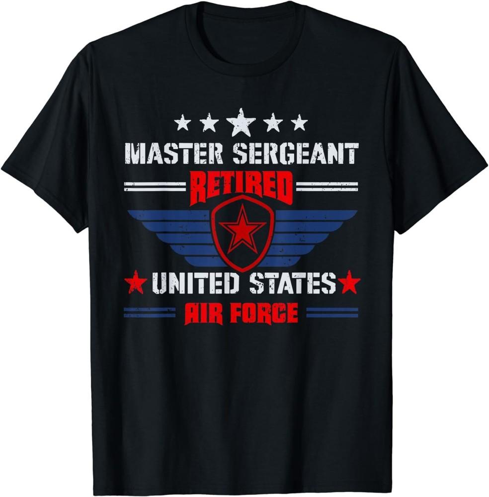 NEW LIMITED Master Sergeant Retired US Air Force Military Retirement T-Shirt Unisex T-Shirt S
NEW LIMITED Master Sergeant Retired US Air Force Military Retirement T-Shirt Unisex T-Shirt S