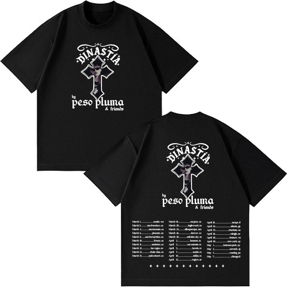 Peso Pluma Dinastia TOUR 2026 Print Tshirt Men Women Fashion Casual Tshirt Shortsleeved Cotton Hiphop Tshirts Streetwear 3XL
Peso Pluma Dinastia TOUR 2026 Print Tshirt Men Women Fashion Casual Tshirt Shortsleeved Cotton Hiphop Tshirts Streetwear 3XL