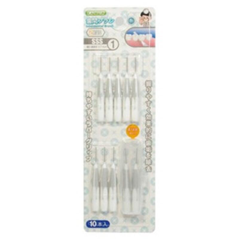 2-com interdental brush 10P CASE (micro ~ 3) Size 3 (S)
2-com interdental brush 10P CASE (micro ~ 3) Size 3 (S)