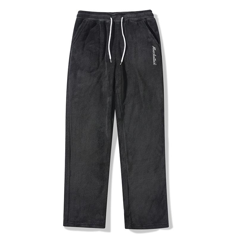 Sports Casual Men s Front Lace-up Pocket Drawstring Printed Simple Loose Wide-leg Trousers XXL чорний
Sports Casual Men s Front Lace-up Pocket Drawstring Printed Simple Loose Wide-leg Trousers XXL чорний