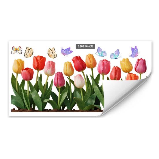 Colorful Tulip Butterfly Wall Stickers Electrostatic Adsorption Removable Decorative Decals for
Colorful Tulip Butterfly Wall Stickers Electrostatic Adsorption Removable Decorative Decals for