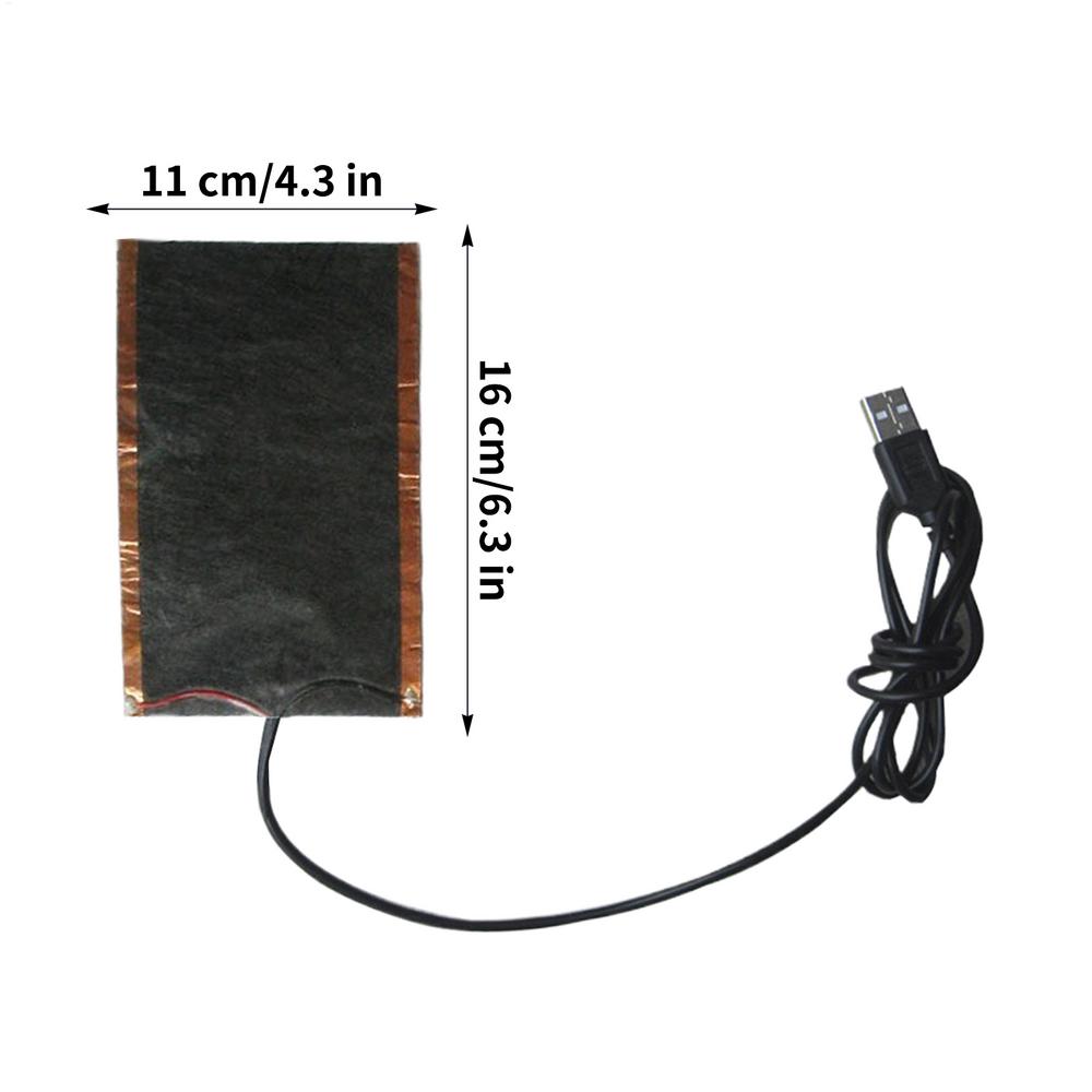 5V USB Heating Heater Pad Massage For Warming Body Foot Winter Portable Warm Plate For Mouse Pad Shoes Golves чорний
5V USB Heating Heater Pad Massage For Warming Body Foot Winter Portable Warm Plate For Mouse Pad Shoes Golves чорний