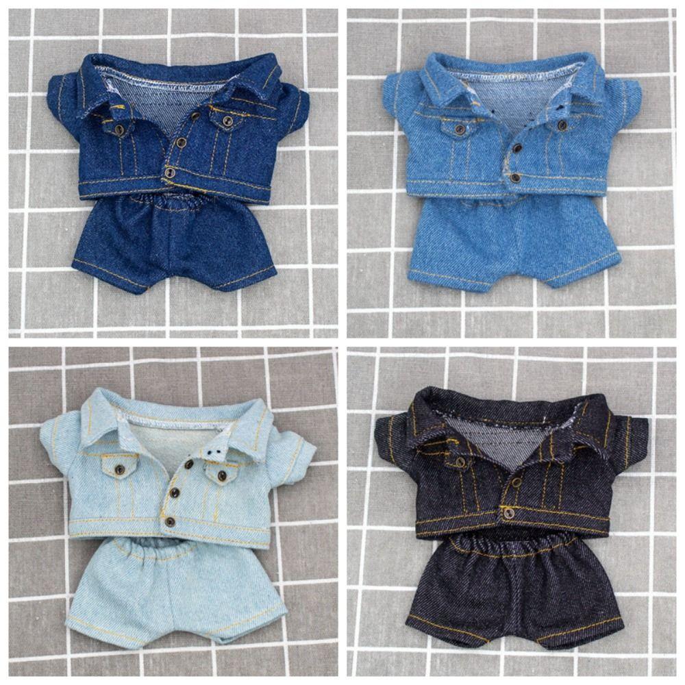 Clothes Suit Cotton Doll Jeans Casual Wears Doll Coat Tops Doll Jacket Pants 15cm/20cm 15cm світло-синій колір
Clothes Suit Cotton Doll Jeans Casual Wears Doll Coat Tops Doll Jacket Pants 15cm/20cm 15cm світло-синій колір