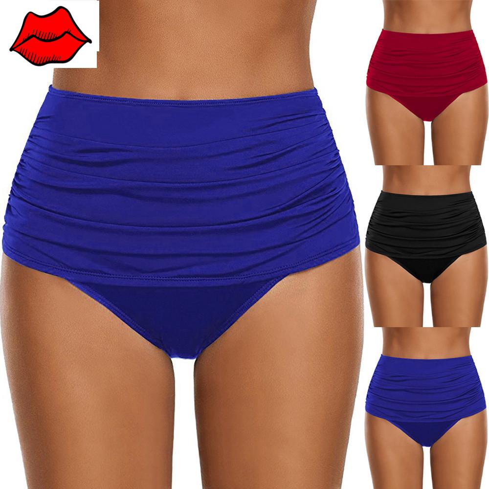 Трусы женские высокой талией плавать нижней Ruched бикини Tankini Купальник плюс размер
Трусы женские высокой талией плавать нижней Ruched бикини Tankini Купальник плюс размер