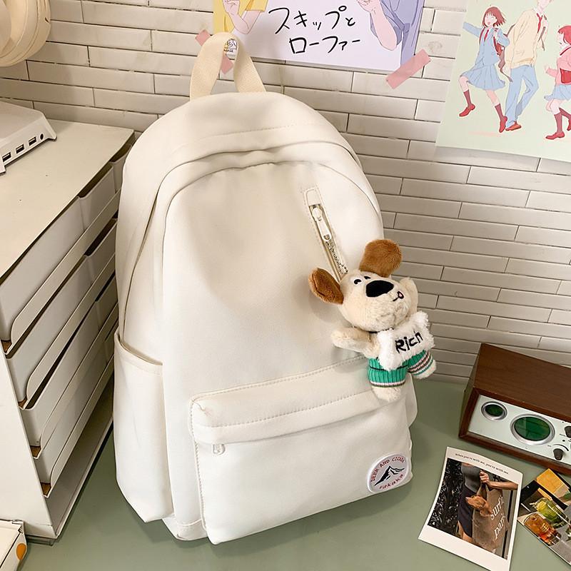 Minimalist Student Laptop Backpack With Polyester Lining And Letter Pattern For Casual Travel білий
Minimalist Student Laptop Backpack With Polyester Lining And Letter Pattern For Casual Travel білий