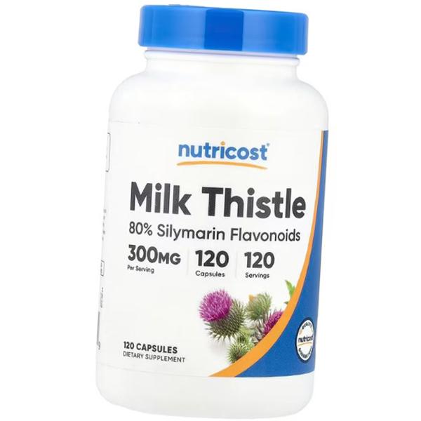 Экстракт расторопши в капсулах, Milk Thistle 300, Nutricost 120капс (71647032) 120caps 
Экстракт расторопши в капсулах, Milk Thistle 300, Nutricost 120капс (71647032) 120caps