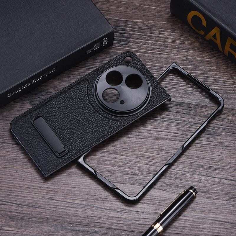 For OnePlus Open Case Litchi Texture PU Leather PC Phone Back Cover with Kickstand Purple
For OnePlus Open Case Litchi Texture PU Leather PC Phone Back Cover with Kickstand Purple