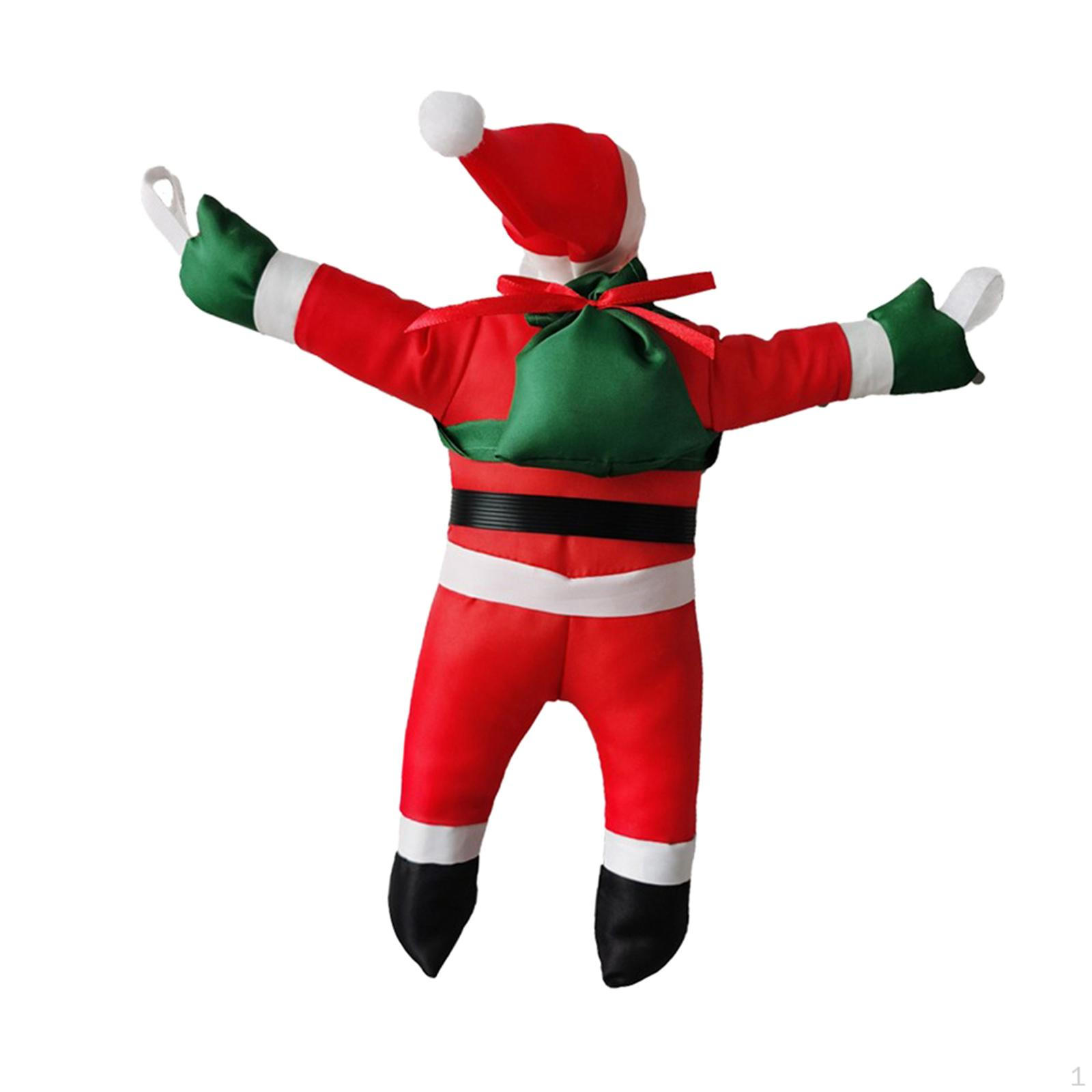 Christmas Ornament Tree Decoration Novelty Hanging Santa Claus for Living Room Indoor 30CM
Christmas Ornament Tree Decoration Novelty Hanging Santa Claus for Living Room Indoor 30CM