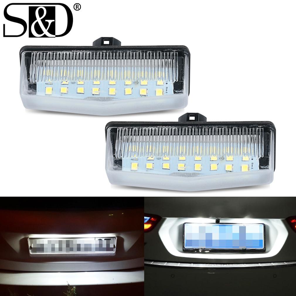 2Pcs LED Car License Plate Lights For Toyota MATRIX AZE14 ZRE142 PRIUS ZVW30 NHW20 PLUG-IN ZVW40 ZVW41 VENZA GGV1# Number Plate Lamp Error Free
2Pcs LED Car License Plate Lights For Toyota MATRIX AZE14 ZRE142 PRIUS ZVW30 NHW20 PLUG-IN ZVW40 ZVW41 VENZA GGV1# Number Plate Lamp Error Free