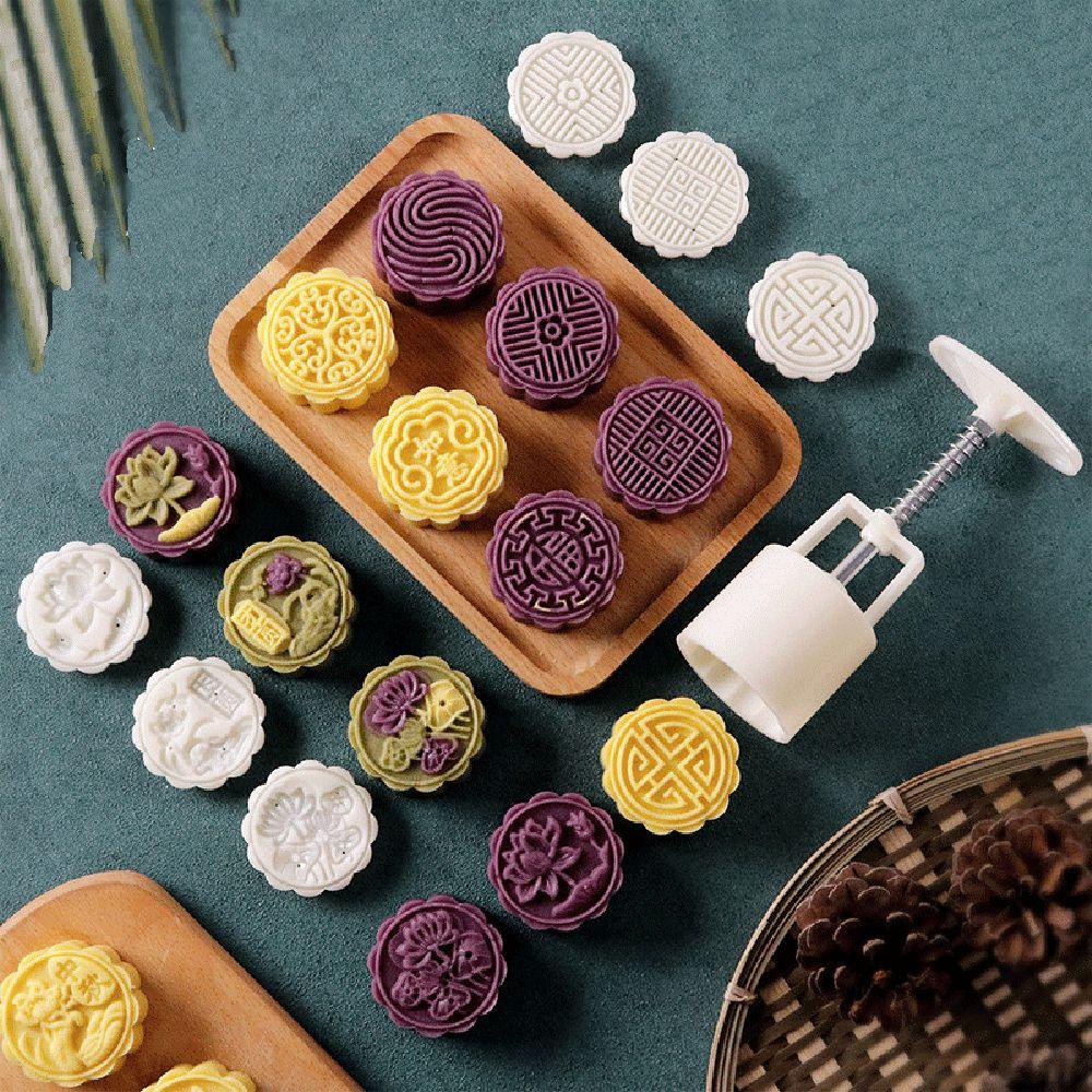 Mooncake Decorative Mooncake Mold Dessert Baking Mould Ice Skin Mooncake Mould 3D Flowers Stamps C
Mooncake Decorative Mooncake Mold Dessert Baking Mould Ice Skin Mooncake Mould 3D Flowers Stamps C