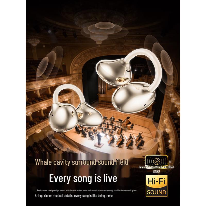 Lenovo XA390 Open-Ear Wireless Clip-On Headphones
Lenovo XA390 Open-Ear Wireless Clip-On Headphones