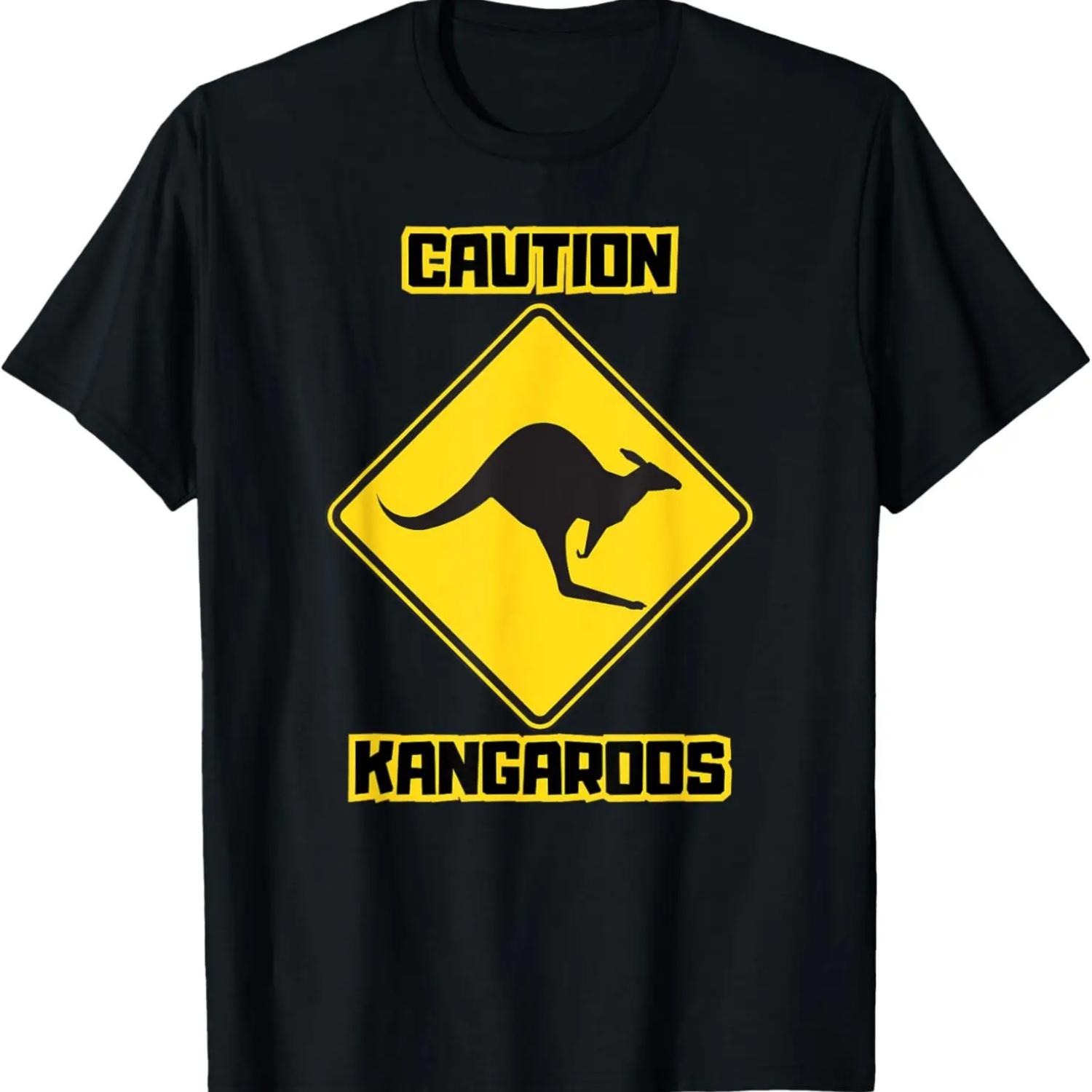 Kangaroo Crossing _ Traffic Road _ Street Sign Warning T-Shirt S чёрный
Kangaroo Crossing _ Traffic Road _ Street Sign Warning T-Shirt S чёрный