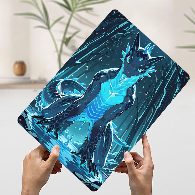 Blue Dragon in Forest Poster Customized Wall Art Vintage Metal Signs Retro Tin Plaque for Man Cave Garage Decoration Room Decor 7.9x11.8In(20x30cm)
Blue Dragon in Forest Poster Customized Wall Art Vintage Metal Signs Retro Tin Plaque for Man Cave Garage Decoration Room Decor 7.9x11.8In(20x30cm)