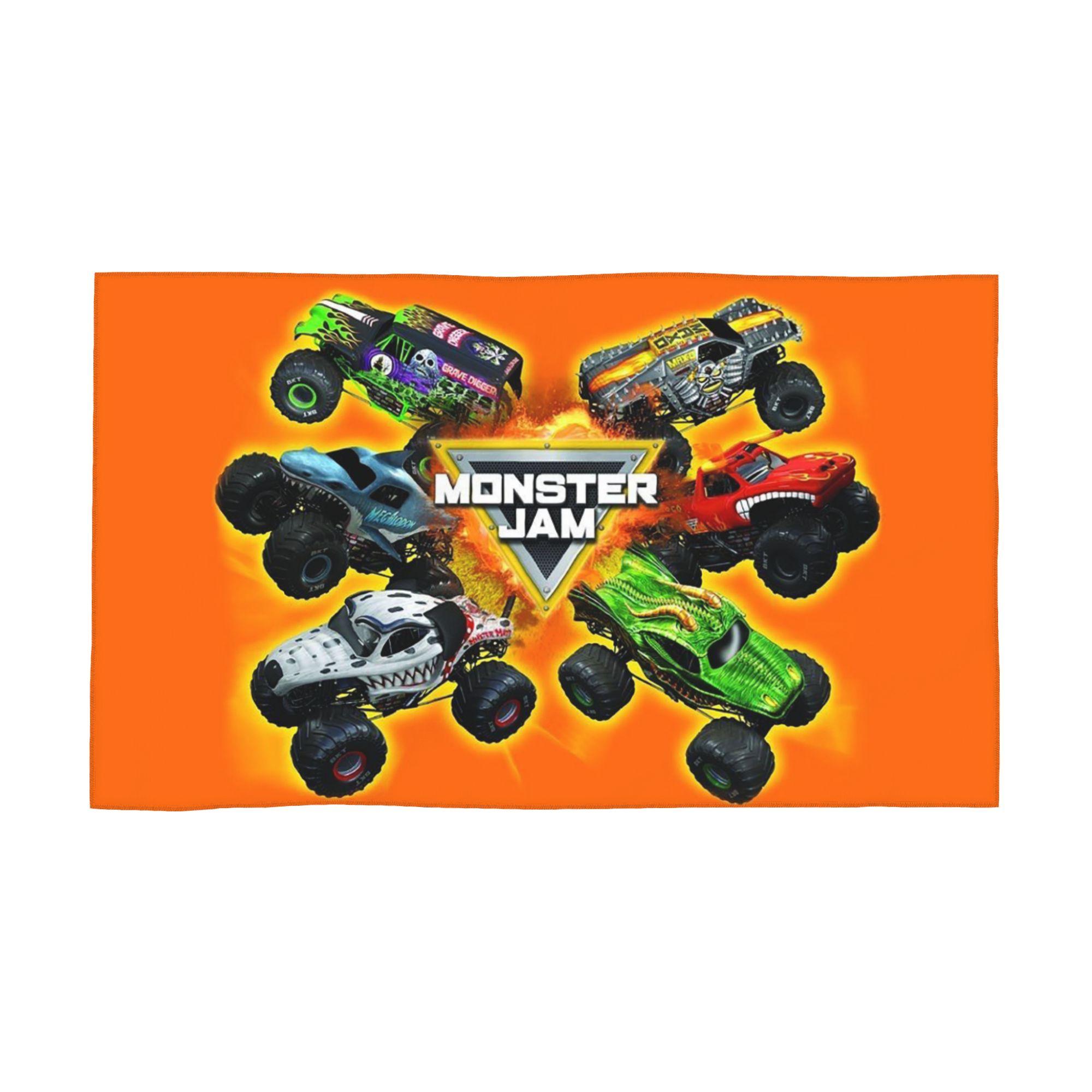 Классический узор грузовика Monster Jam Мягкое лицевое полотенце Быстросохнущее для бассейна Ванной Хлопковые полотенца Дышащие W40*H60(CM)
Классический узор грузовика Monster Jam Мягкое лицевое полотенце Быстросохнущее для бассейна Ванной Хлопковые полотенца Дышащие W40*H60(CM)