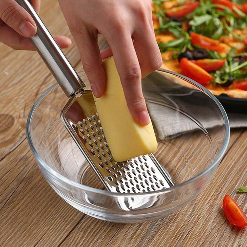 Многоцелевой кухонный нож Zester из нержавеющей стали для масла, лимонорезки, терки для сыра
Многоцелевой кухонный нож Zester из нержавеющей стали для масла, лимонорезки, терки для сыра