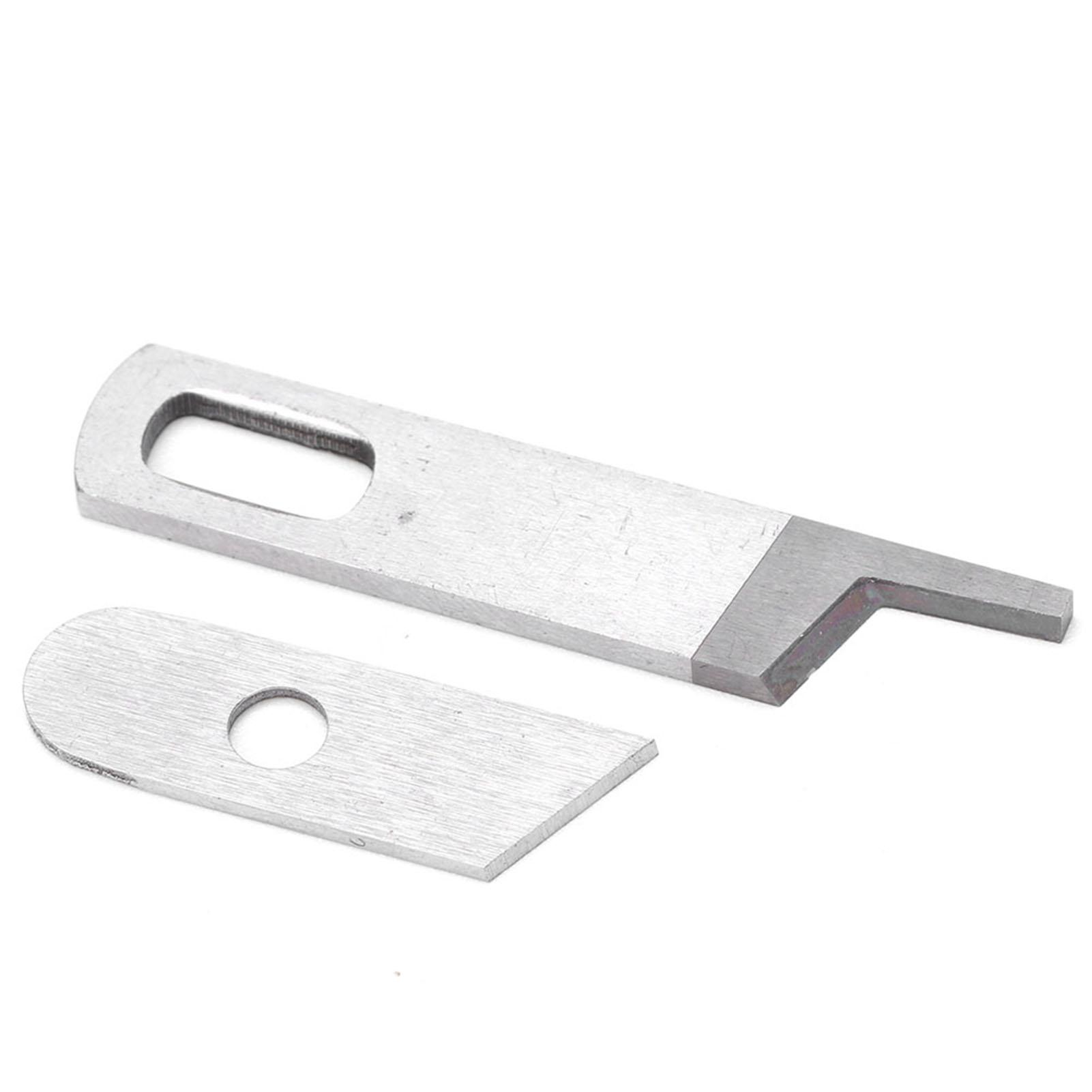 2 Set Sewing Machine Upper Lower Blades for Overlock Machine Serger 412585 550449 Cutter Replacement Parts
2 Set Sewing Machine Upper Lower Blades for Overlock Machine Serger 412585 550449 Cutter Replacement Parts