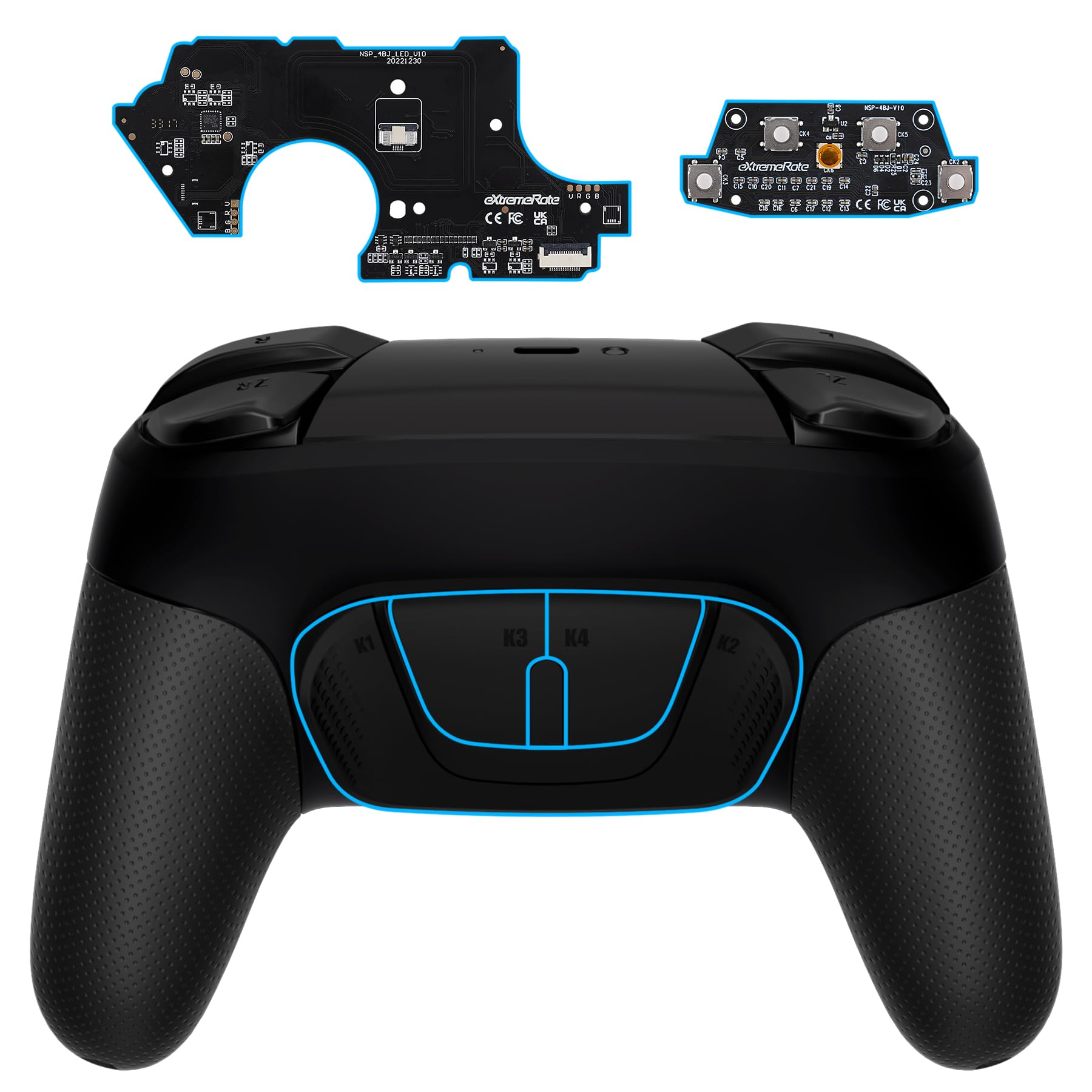Не контроллер с задними кнопками eXtremeRate Programmable RISE4 remap kit assembly для Nintendo Switch Pro upgrade boat переработанная задняя оболочка 4 back чёрный
Не контроллер с задними кнопками eXtremeRate Programmable RISE4 remap kit assembly для Nintendo Switch Pro upgrade boat переработанная задняя оболочка 4 back чёрный