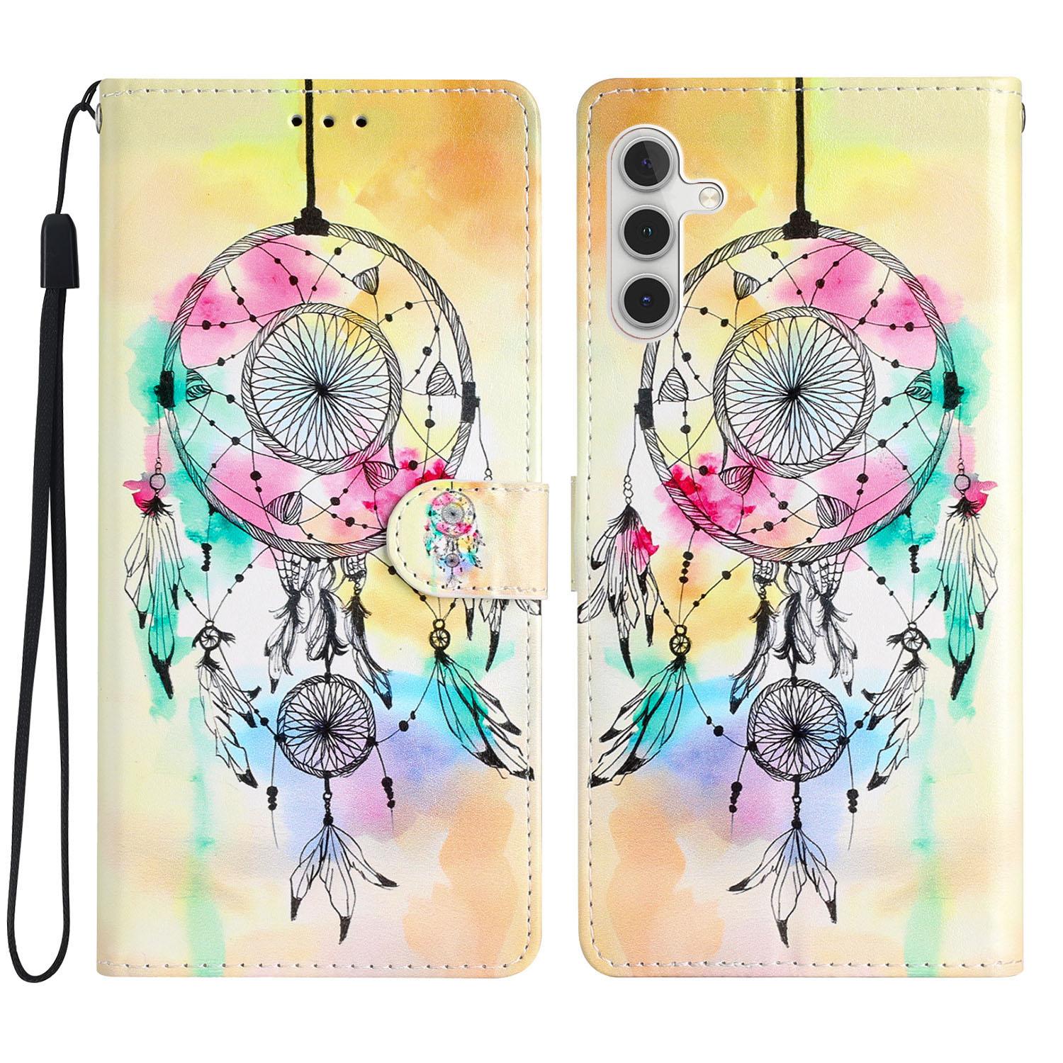 For Samsung Galaxy A56 5G Wallet Case PU Leather Pattern Printing Stand Phone Cover with Strap Wind Chime
For Samsung Galaxy A56 5G Wallet Case PU Leather Pattern Printing Stand Phone Cover with Strap Wind Chime