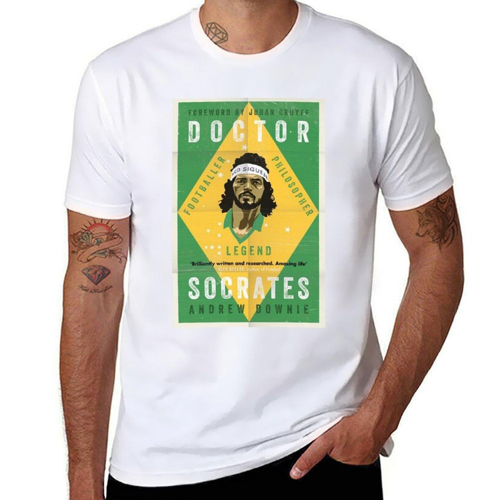 Socrates Brazil T-Shirt cute clothes vintage clothes sports fans fruit of the loom mens t shirts L
Socrates Brazil T-Shirt cute clothes vintage clothes sports fans fruit of the loom mens t shirts L