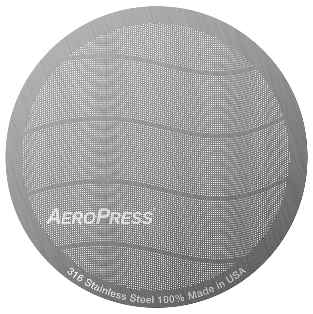 AeroPress Stainless Steel Compatible with All Pressure 89209259 Filter, Reusable, Types, Extraction,
AeroPress Stainless Steel Compatible with All Pressure 89209259 Filter, Reusable, Types, Extraction,