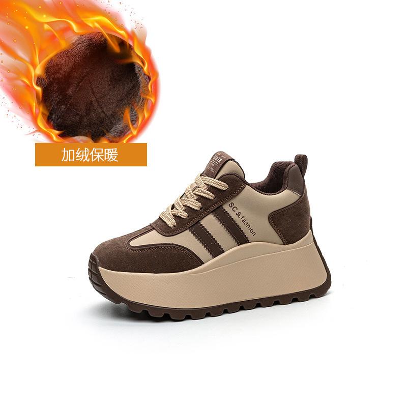 Autumn and winter new trends inner height increase casual fashion small women s shoes platform women 39
Autumn and winter new trends inner height increase casual fashion small women s shoes platform women 39